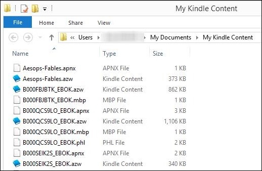 back up books from kindle for pc