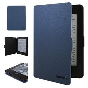 Inateck Kindle Paperwhite Case for Amazon All-New Kindle Paperwhite 2015 300 PPI 3rd gen/ 2014/ 2013/ 2012, with Magnetic Auto Sleep Wake Function, Blue