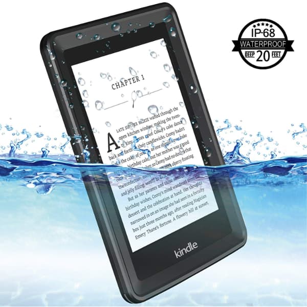 Ultimateaddons Black EVA Hard Travel Case compatible with Kindle Touch/Touch 3G eReader