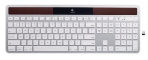 Logitech Wireless Solar Desktop Keyboard K750 for Mac - Silver