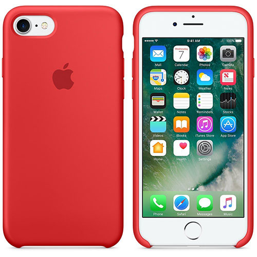Apple silicone case for iPhone 7